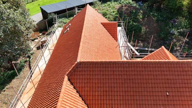Pan Tile Roof in Little Wymondley 2
