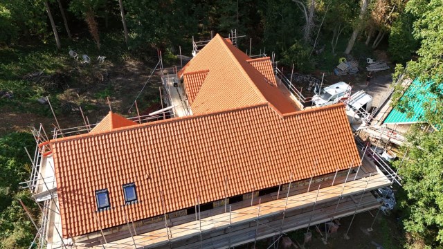 New Large Pan Tile Roof