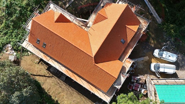 Pan Tile Roof in Little Wymondley